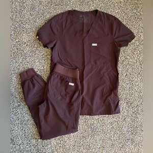 Espresso Figs Scrub Set XS/XXSP